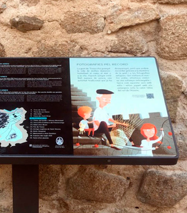 Faristol de la Plaça d'Armes de Tossa de Mar (La Selva) Faristol de la Plaça d'Armes de Tossa de Mar (La Selva)