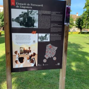 Estació del Ferrocarril de Llagoster