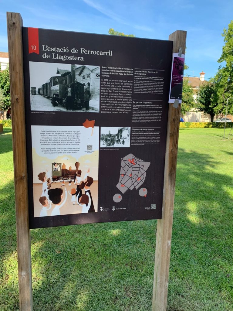 Projecte de senyalització de diferents espais d’interès cultural i històric del nucli antic de Llagostera