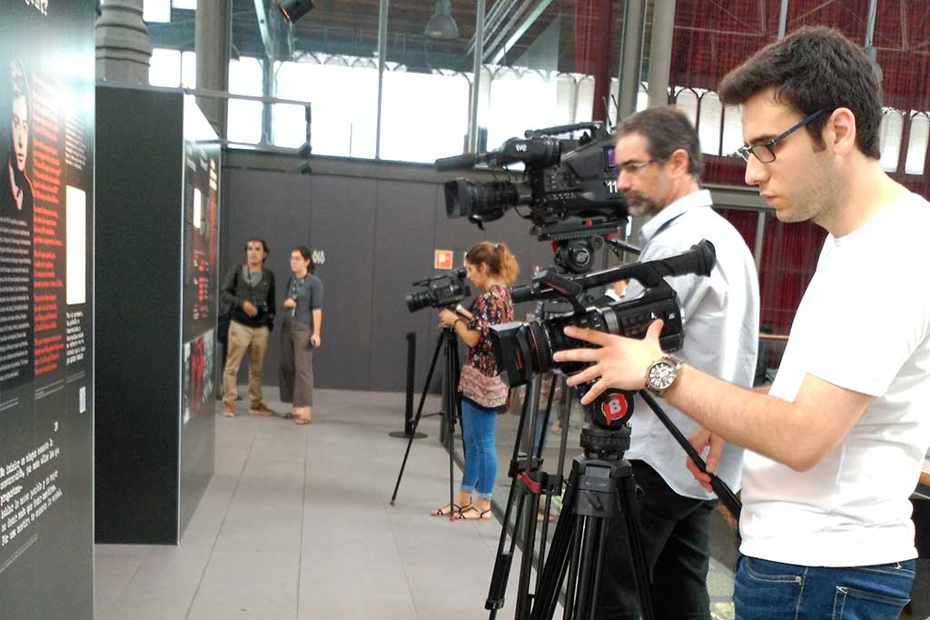 Exposició sobre les torutres i la impunitat durant el franquisme al Born Centre Cultural de Barcelona