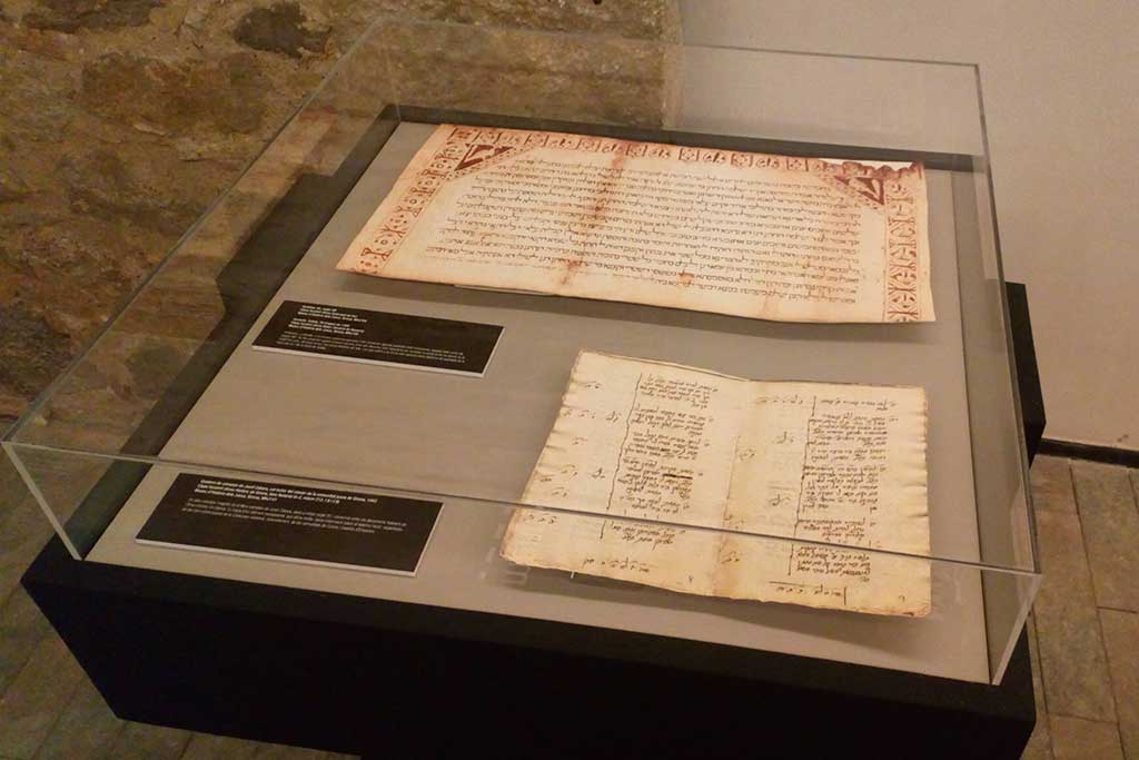 Exposició temporal sobre el concepte de Diàspora del poble jueu, al Museu d'Història dels jueus de Girona