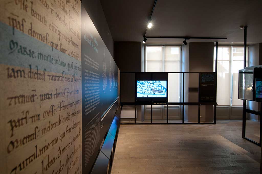 Projecte de remodelació de les dues priemres sales del Museu d'Història dels Jueus