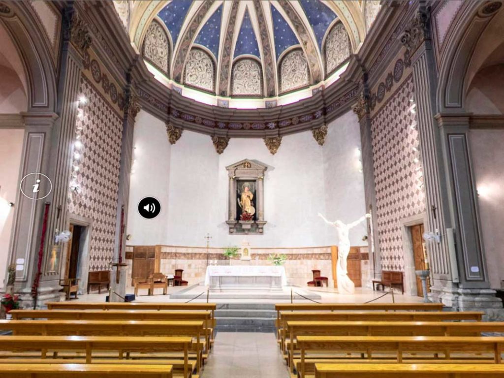 Visita virtual de l'església de Sant Vicenç de Tossa de Mar